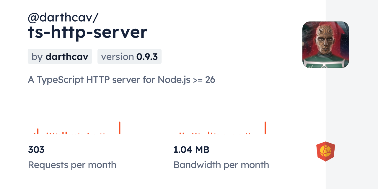 @darthcav/ts-http-server CDN by jsDelivr - A CDN for npm and GitHub