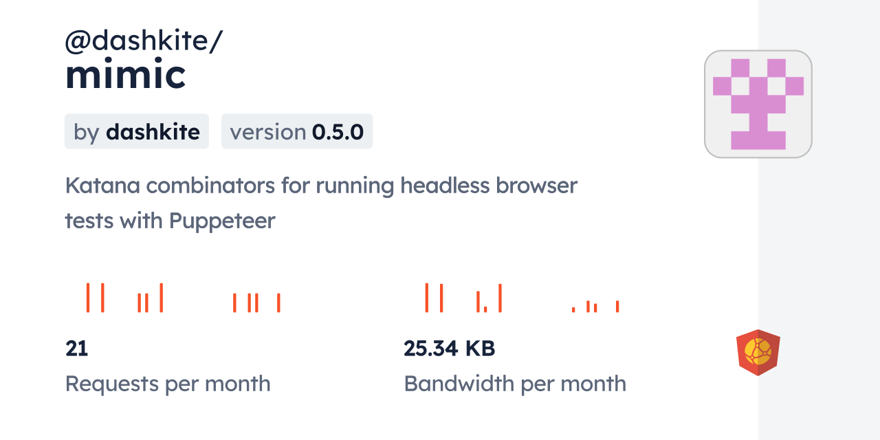 @dashkite/mimic CDN by jsDelivr - A CDN for npm and GitHub