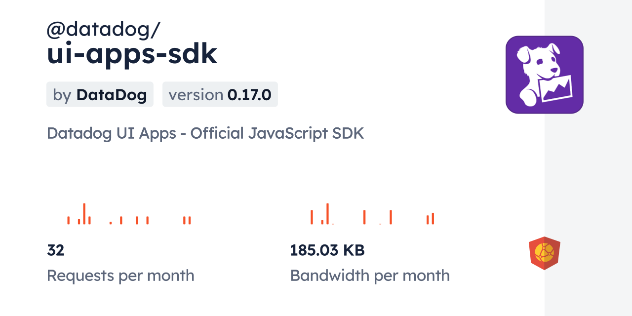 @datadog/ui-apps-sdk CDN by jsDelivr - A CDN for npm and GitHub