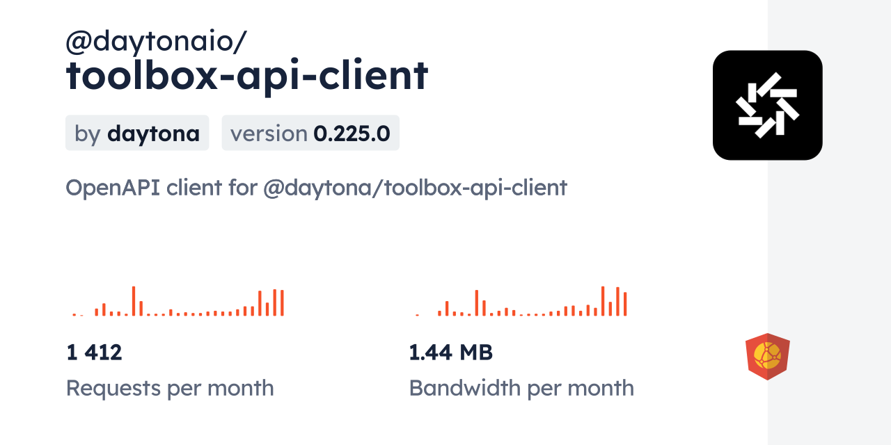 @daytonaio/toolbox-api-client CDN by jsDelivr - A CDN for npm and GitHub