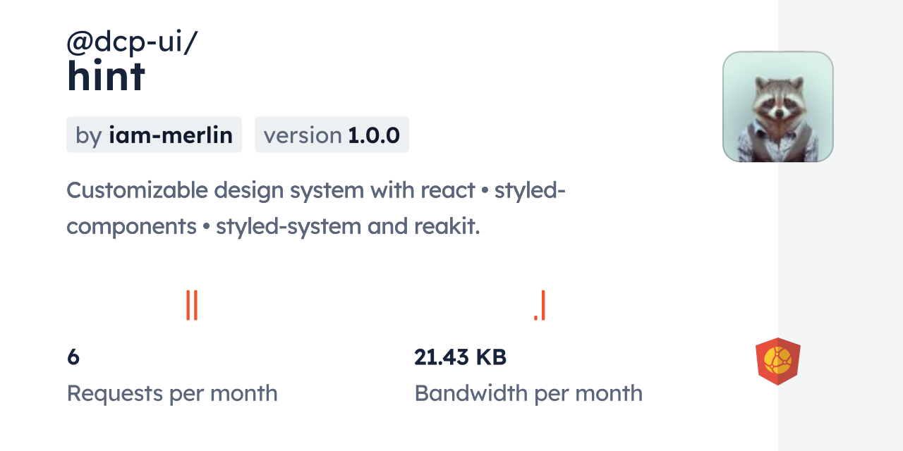 @dcp-ui/hint CDN by jsDelivr - A CDN for npm and GitHub
