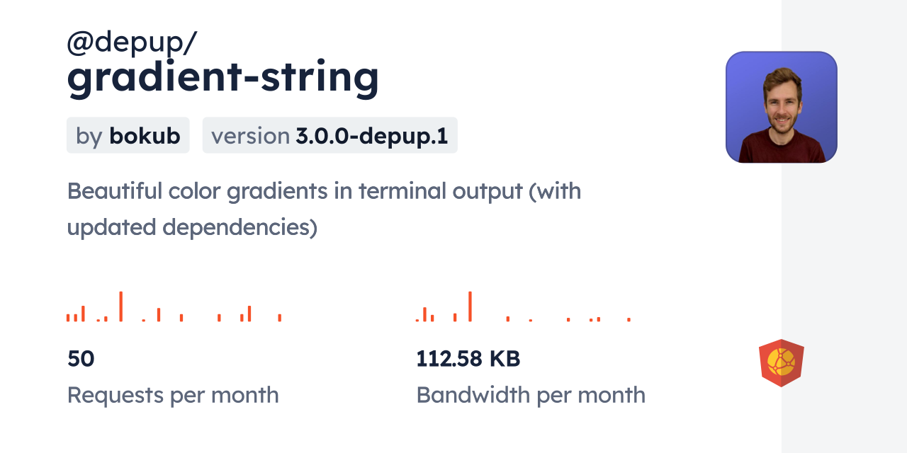 @depup/gradient-string CDN by jsDelivr - A CDN for npm and GitHub