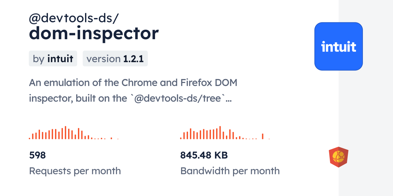 @devtools-ds/dom-inspector CDN by jsDelivr - A CDN for npm and GitHub