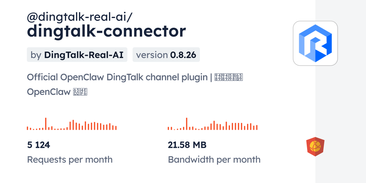 @dingtalk-real-ai/dingtalk-connector CDN by jsDelivr - A CDN for npm ...
