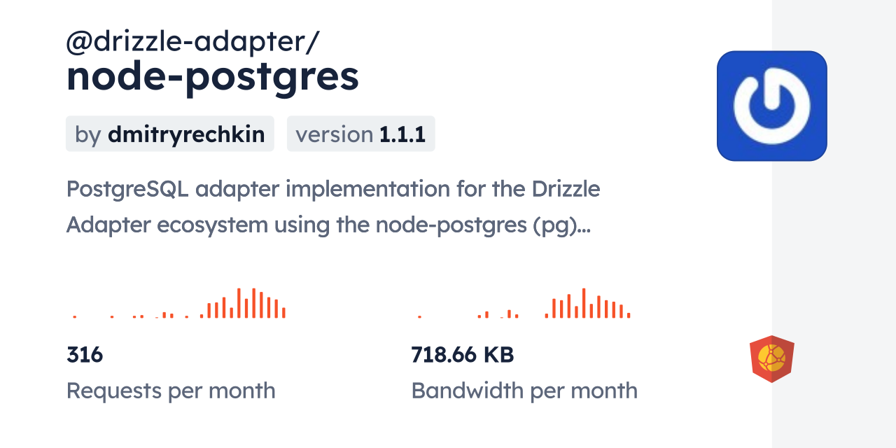 @drizzle-adapter/node-postgres CDN by jsDelivr - A CDN for npm and GitHub