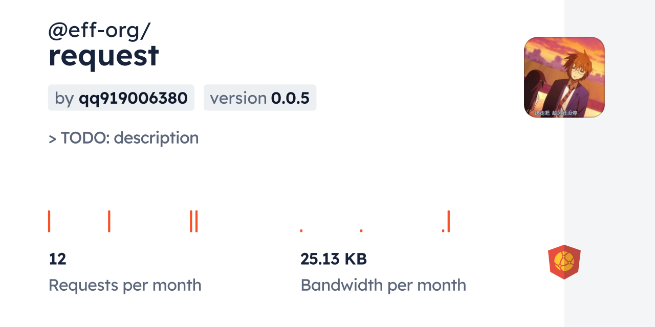 @eff-org/request CDN by jsDelivr - A CDN for npm and GitHub