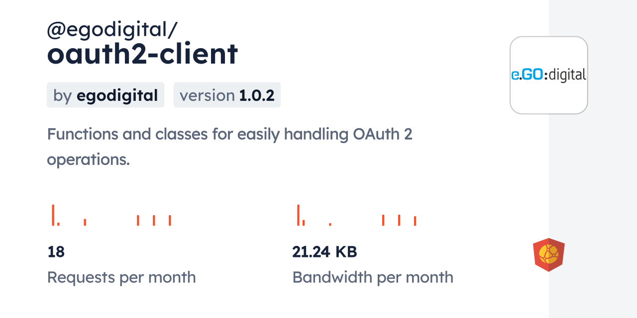 @egodigital/oauth2-client CDN by jsDelivr - A CDN for npm and GitHub