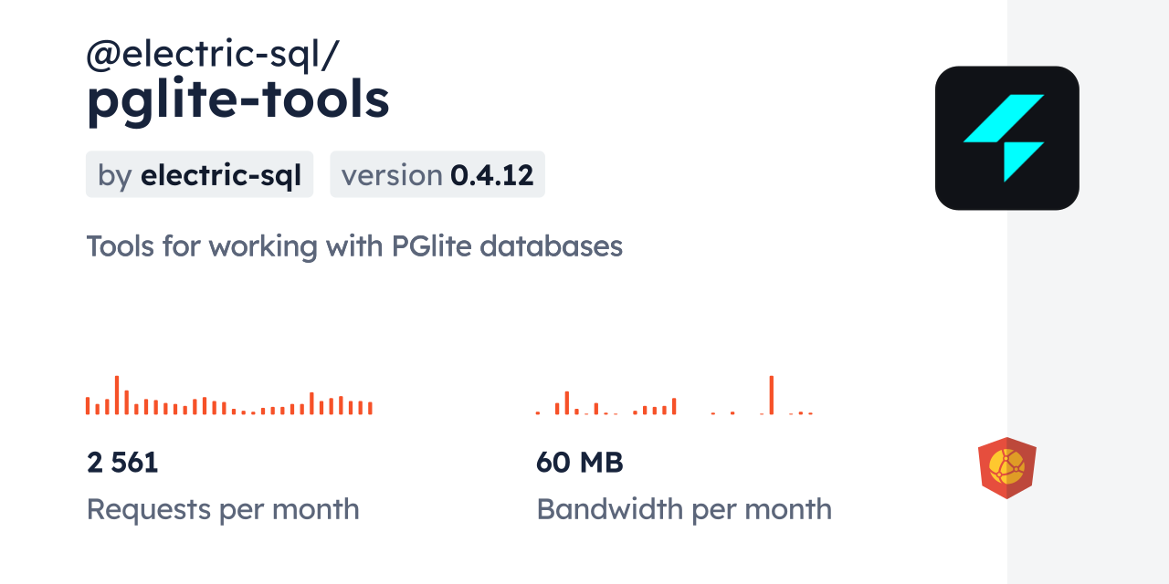 @electric-sql/pglite-tools CDN by jsDelivr - A CDN for npm and GitHub