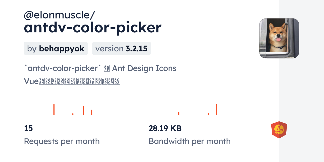 @elonmuscle/antdv-color-picker CDN by jsDelivr - A CDN for npm and GitHub