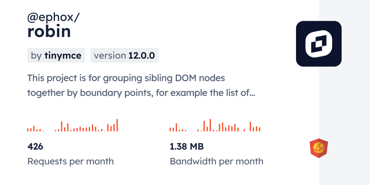 @ephox/robin CDN by jsDelivr - A CDN for npm and GitHub