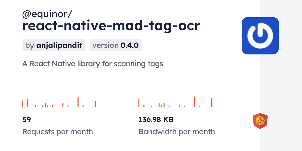 @equinor/react-native-mad-tag-ocr CDN by jsDelivr - A CDN for npm and ...