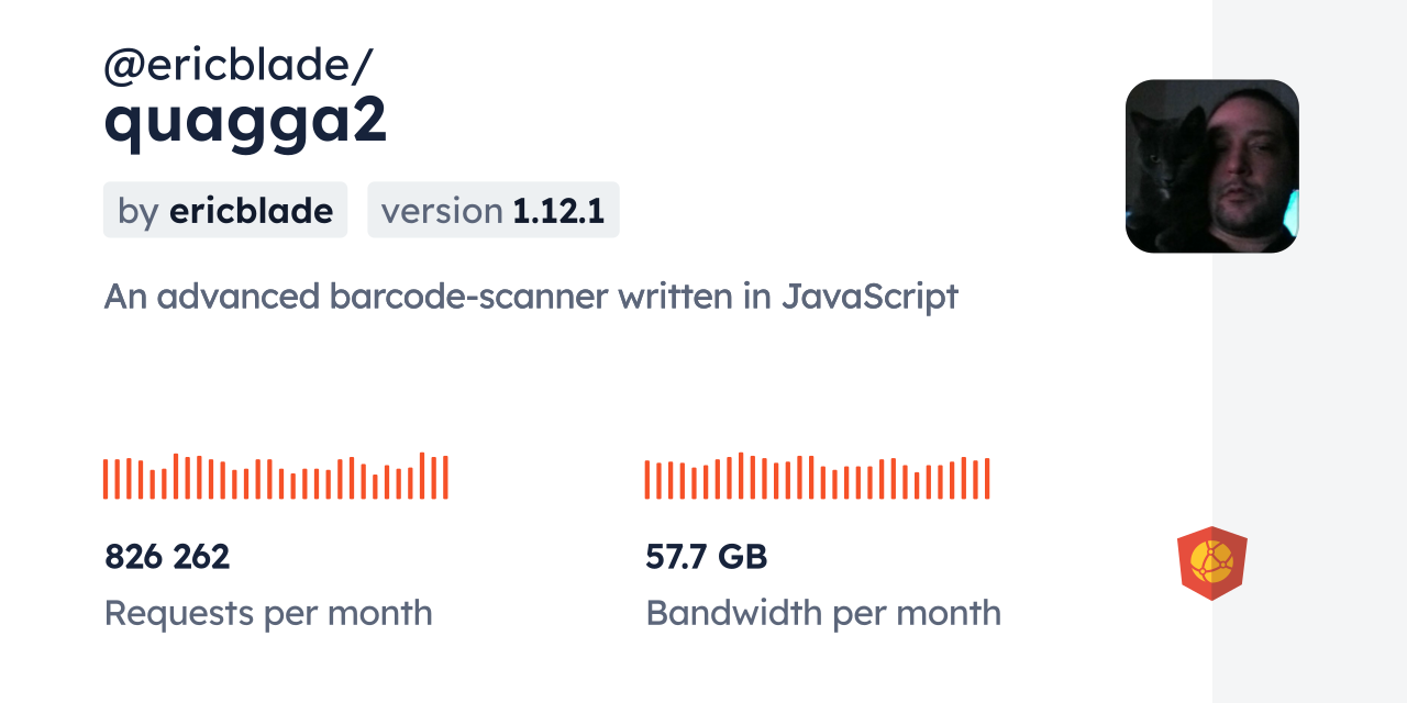 ericblade/quagga2 CDN by jsDelivr A CDN for npm and GitHub