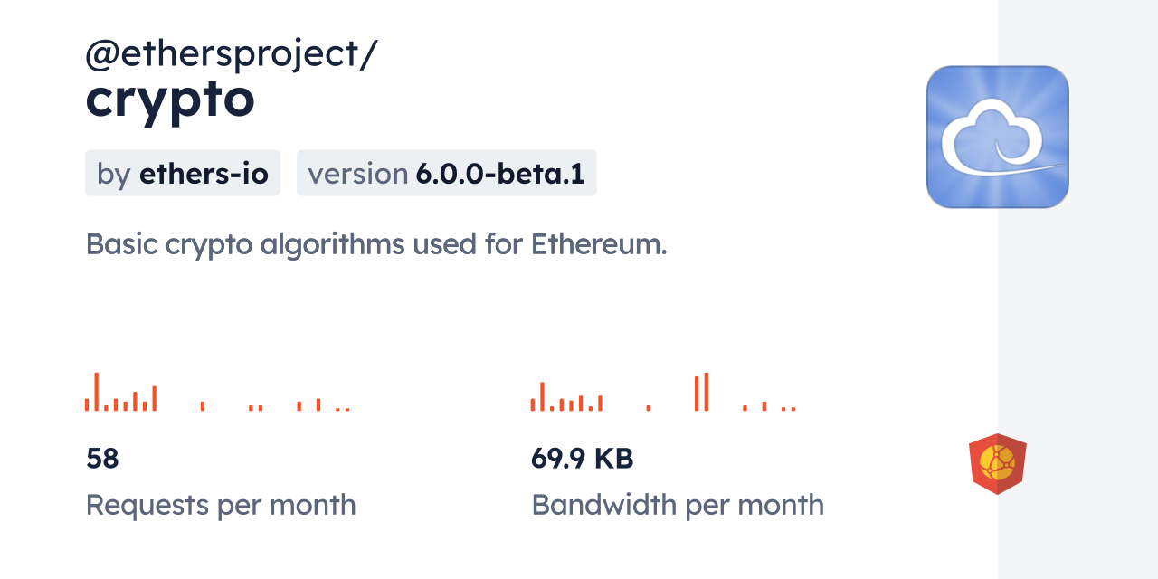 @ethersproject/crypto CDN by jsDelivr - A CDN for npm and GitHub