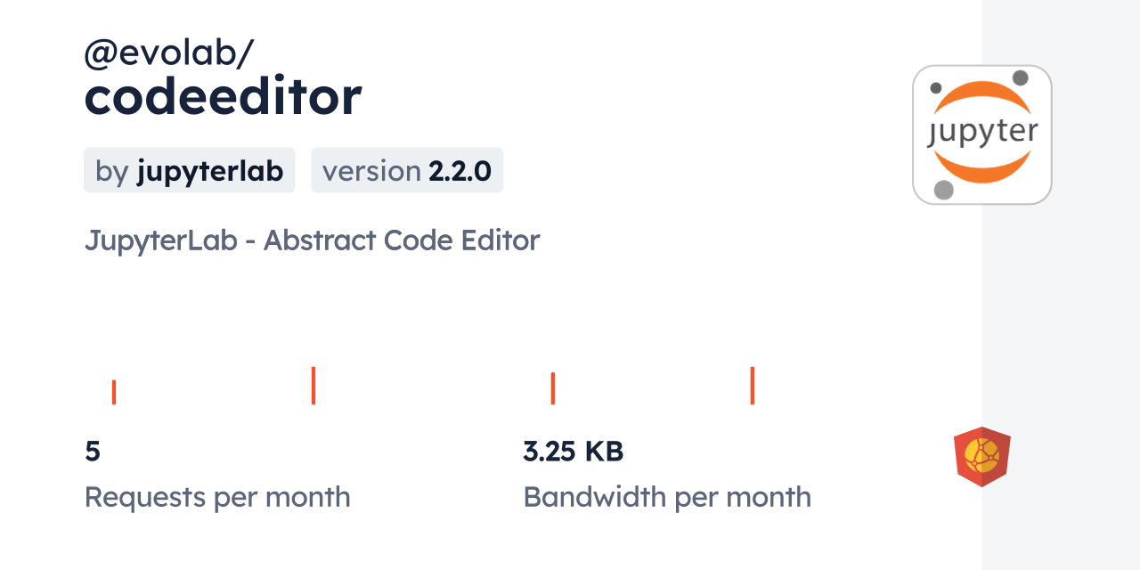 @evolab/codeeditor CDN by jsDelivr - A CDN for npm and GitHub