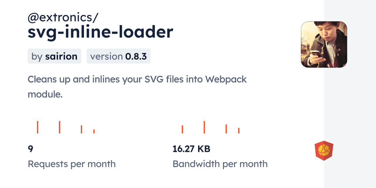 @extronics/svg-inline-loader CDN by jsDelivr - A CDN for npm and GitHub