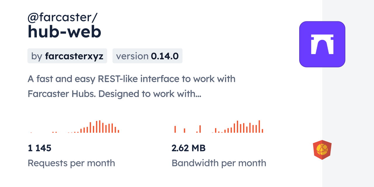 @farcaster/hub-web CDN by jsDelivr - A CDN for npm and GitHub