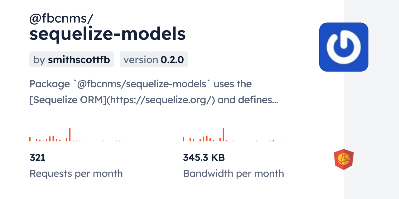 @fbcnms/sequelize-models CDN by jsDelivr - A CDN for npm and GitHub