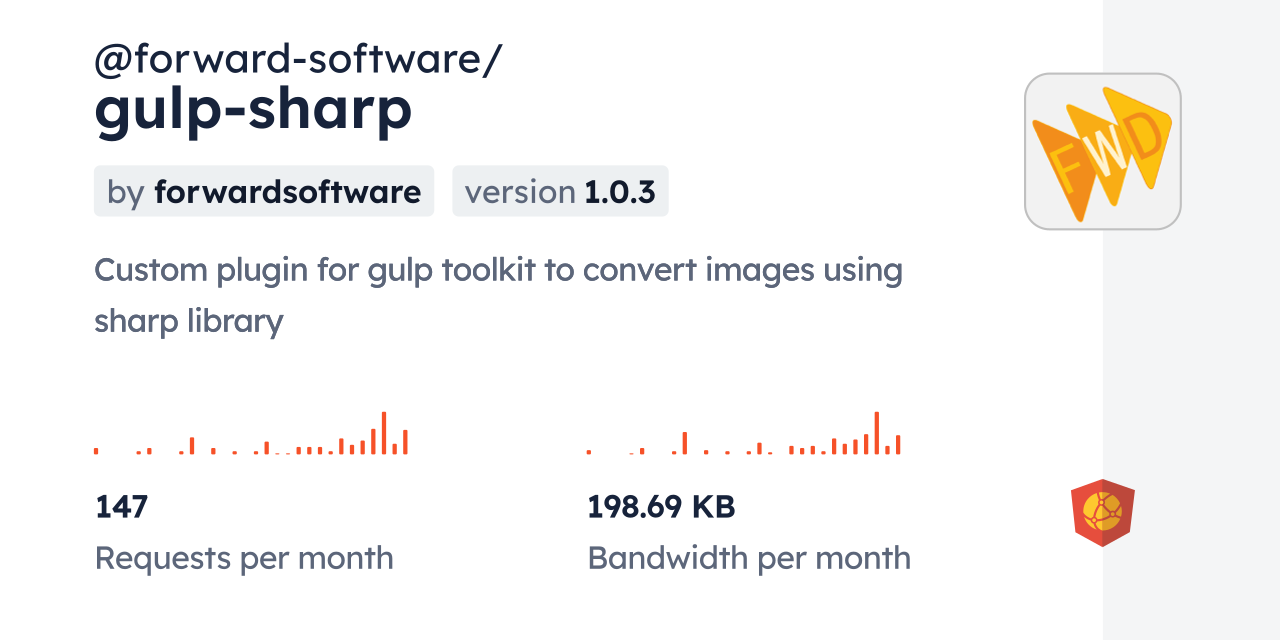 @forward-software/gulp-sharp CDN by jsDelivr - A CDN for npm and GitHub