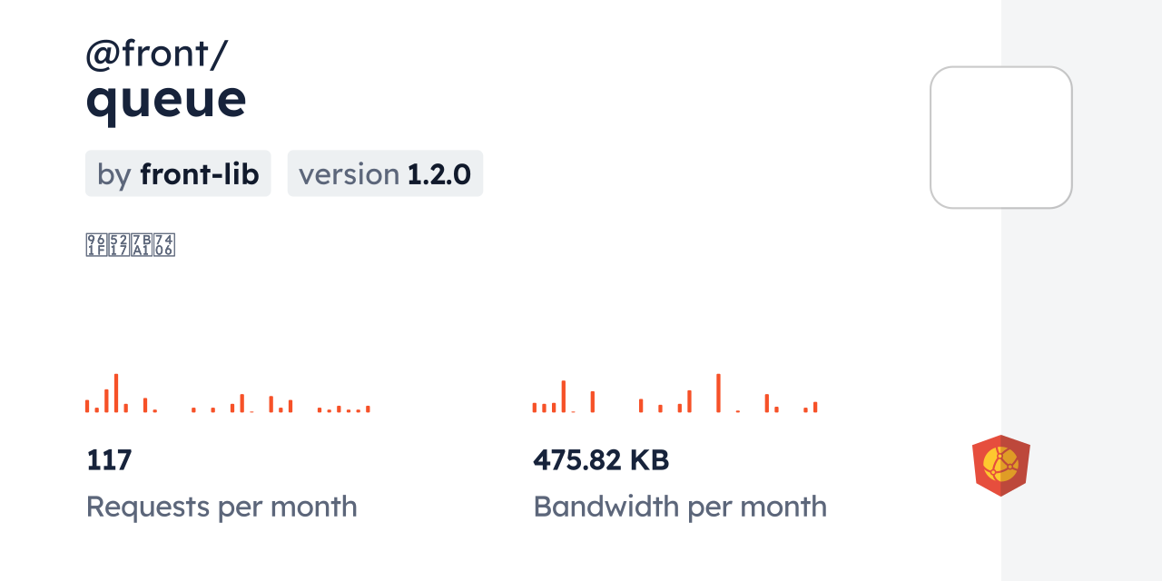 @front/queue CDN by jsDelivr - A CDN for npm and GitHub