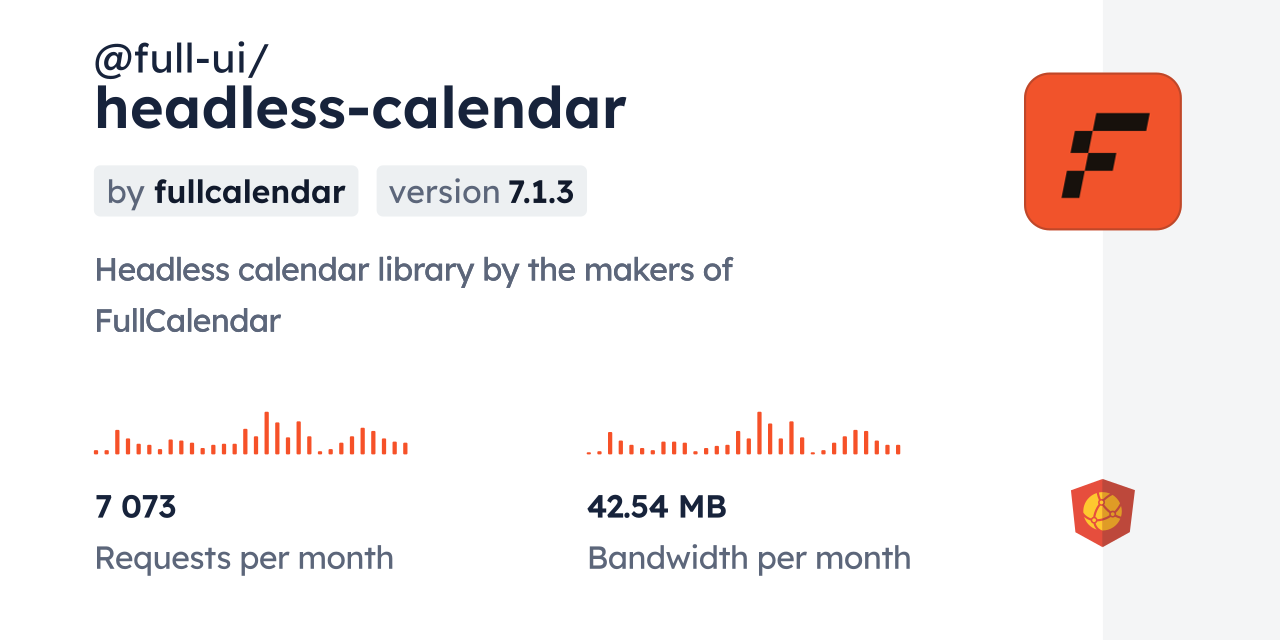 @full-ui/headless-calendar CDN by jsDelivr - A CDN for npm and GitHub
