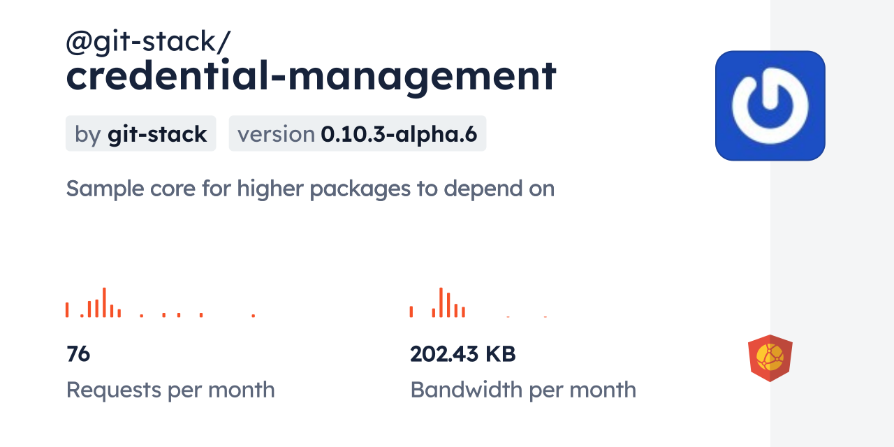 @git-stack/credential-management CDN by jsDelivr - A CDN for npm and GitHub