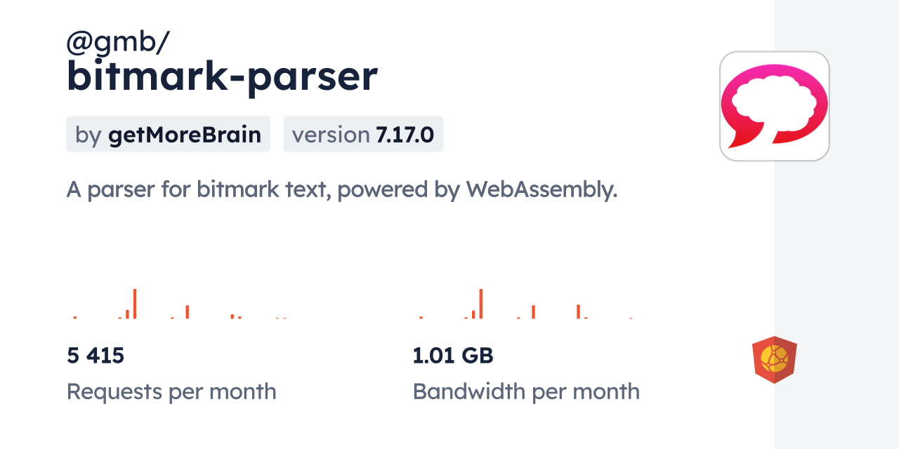 @gmb/bitmark-parser CDN by jsDelivr - A CDN for npm and GitHub