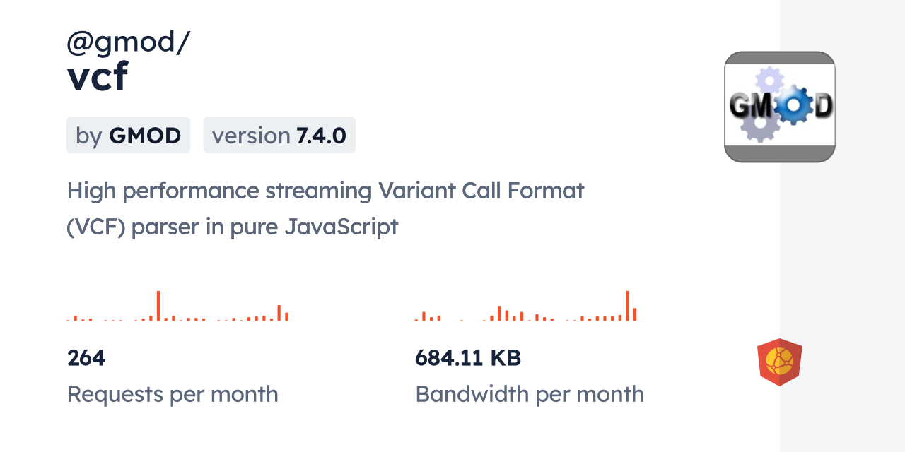 @gmod/vcf CDN by jsDelivr - A CDN for npm and GitHub