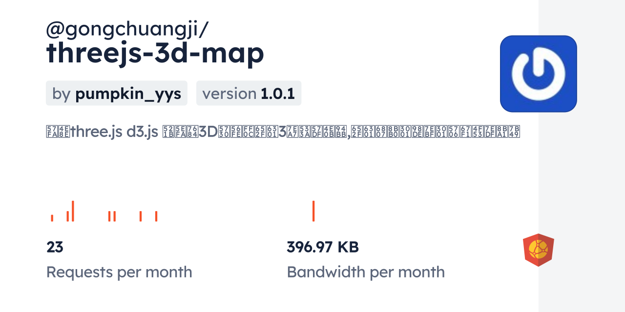 @gongchuangji/threejs-3d-map CDN by jsDelivr - A CDN for npm and GitHub