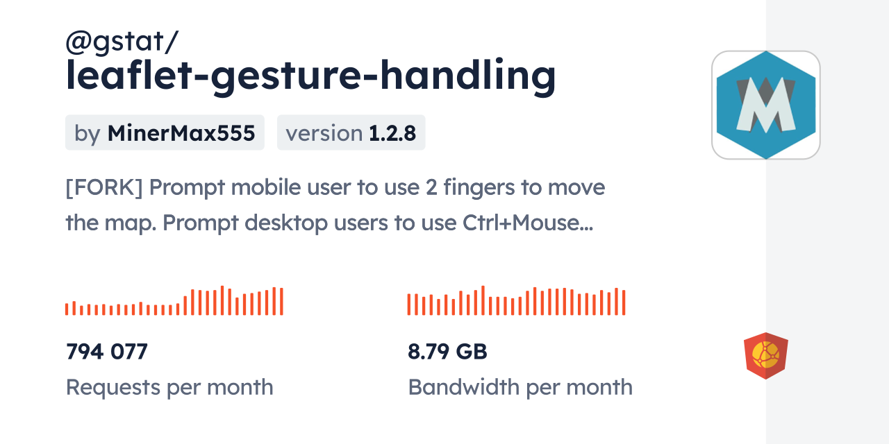 gstat/leafletgesturehandling CDN by jsDelivr A CDN for npm and GitHub