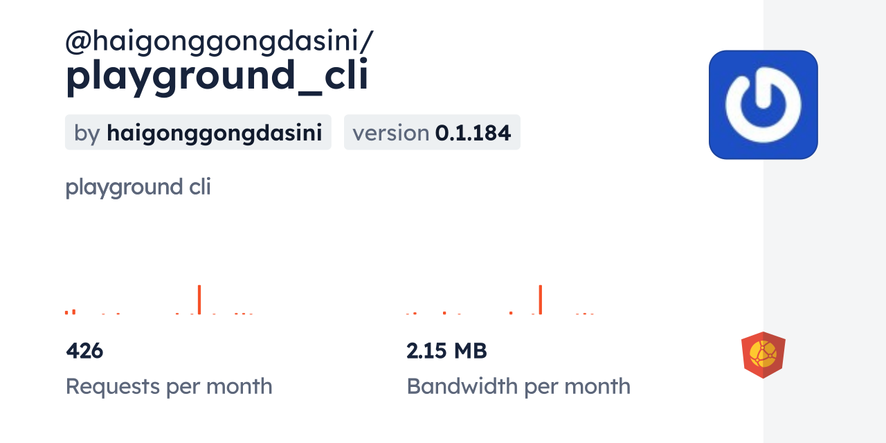 @haigonggongdasini/playground_cli CDN by jsDelivr - A CDN for npm and ...