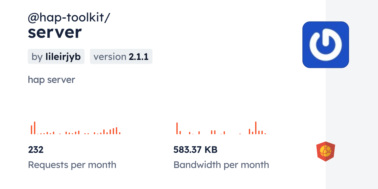 @hap-toolkit/server CDN by jsDelivr - A CDN for npm and GitHub
