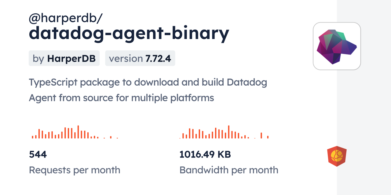 @harperdb/datadog-agent-binary CDN by jsDelivr - A CDN for npm and GitHub
