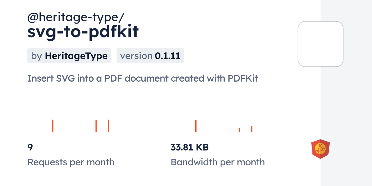 @heritage-type/svg-to-pdfkit CDN by jsDelivr - A CDN for npm and GitHub