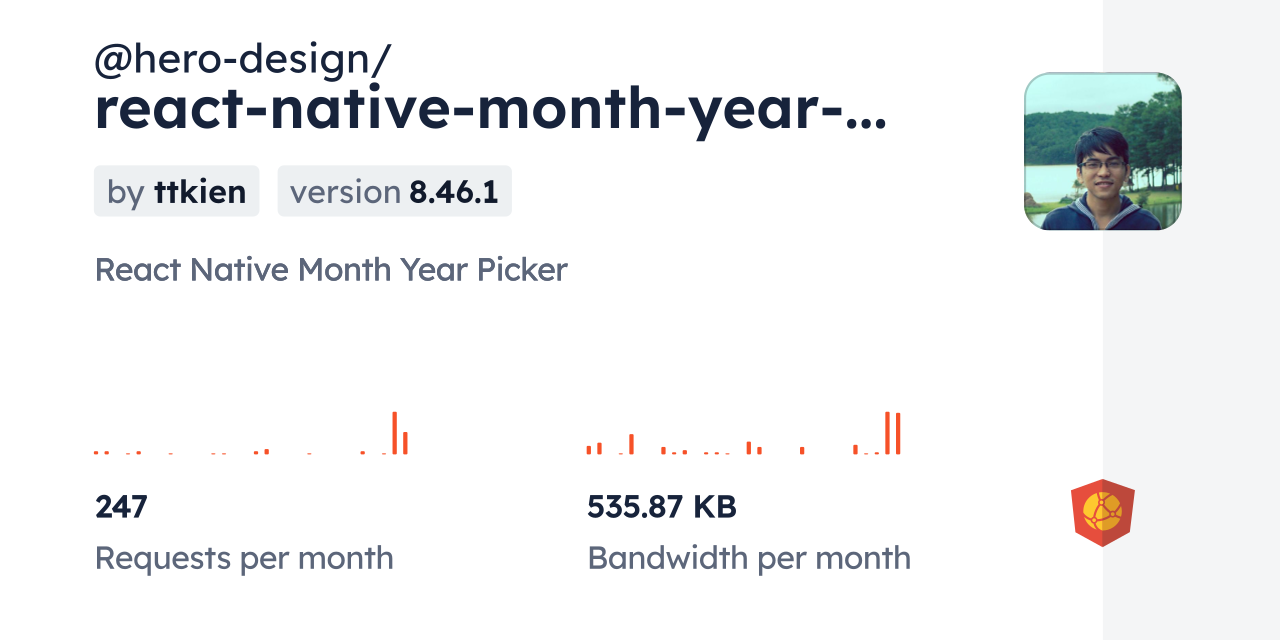 @hero-design/react-native-month-year-picker CDN by jsDelivr - A CDN for ...