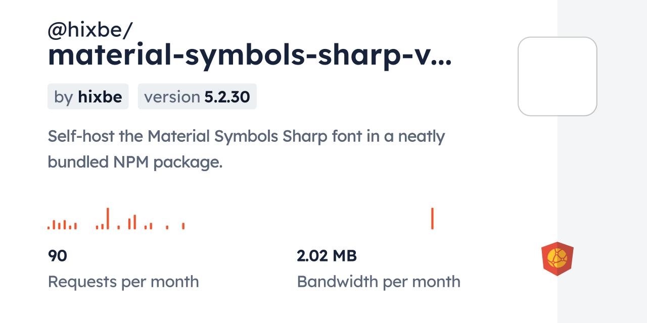 @hixbe/material-symbols-sharp-variable CDN by jsDelivr - A CDN for npm ...