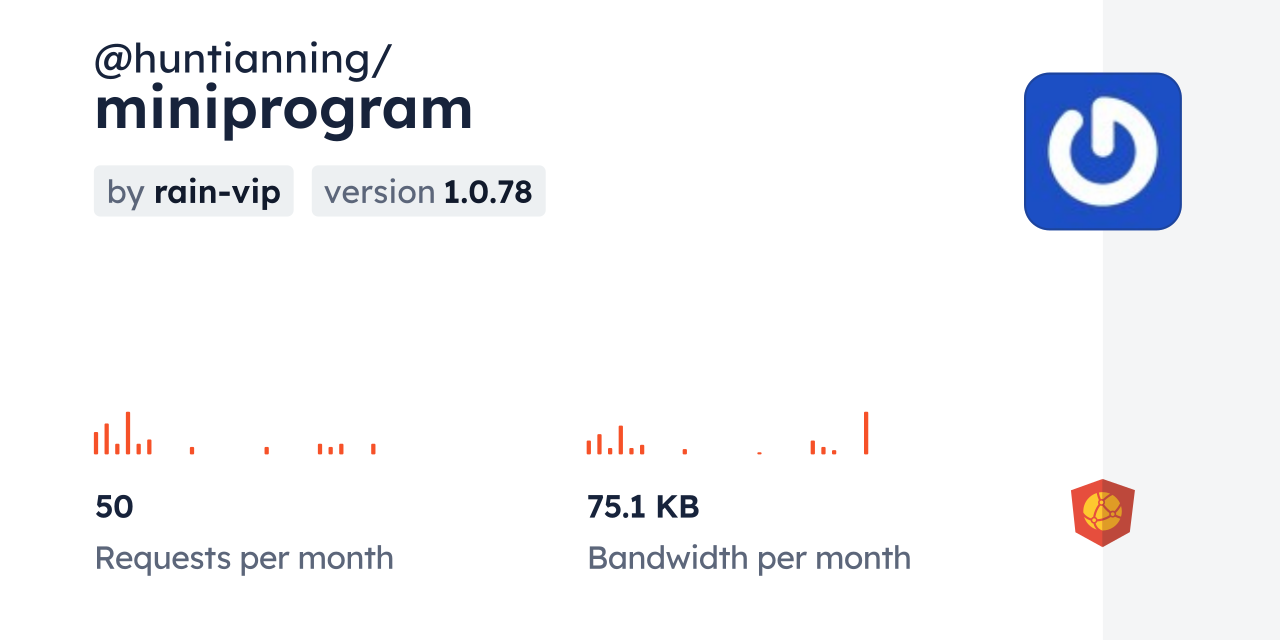 @huntianning/miniprogram CDN by jsDelivr - A CDN for npm and GitHub