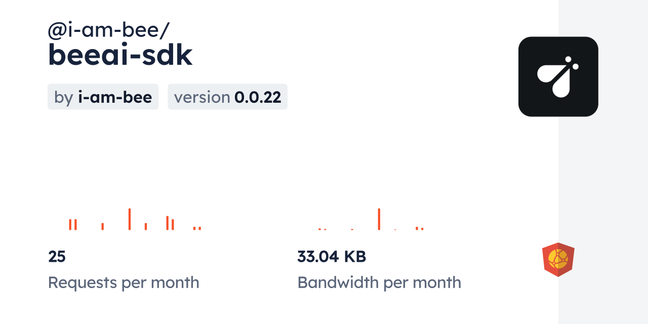 @i-am-bee/beeai-sdk CDN by jsDelivr - A CDN for npm and GitHub