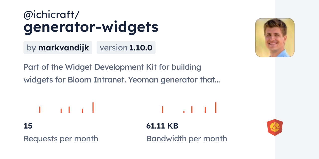 @ichicraft/generator-widgets CDN by jsDelivr - A CDN for npm and GitHub