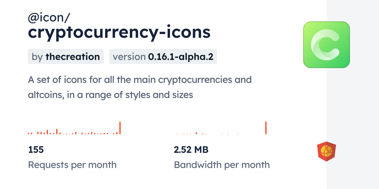 icon/cryptocurrency-icons CDN by jsDelivr - A CDN for npm and GitHub