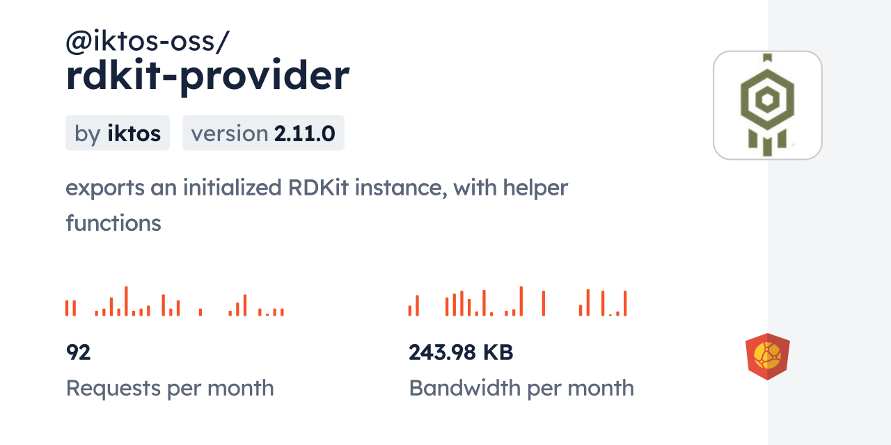 @iktos-oss/rdkit-provider CDN by jsDelivr - A CDN for npm and GitHub