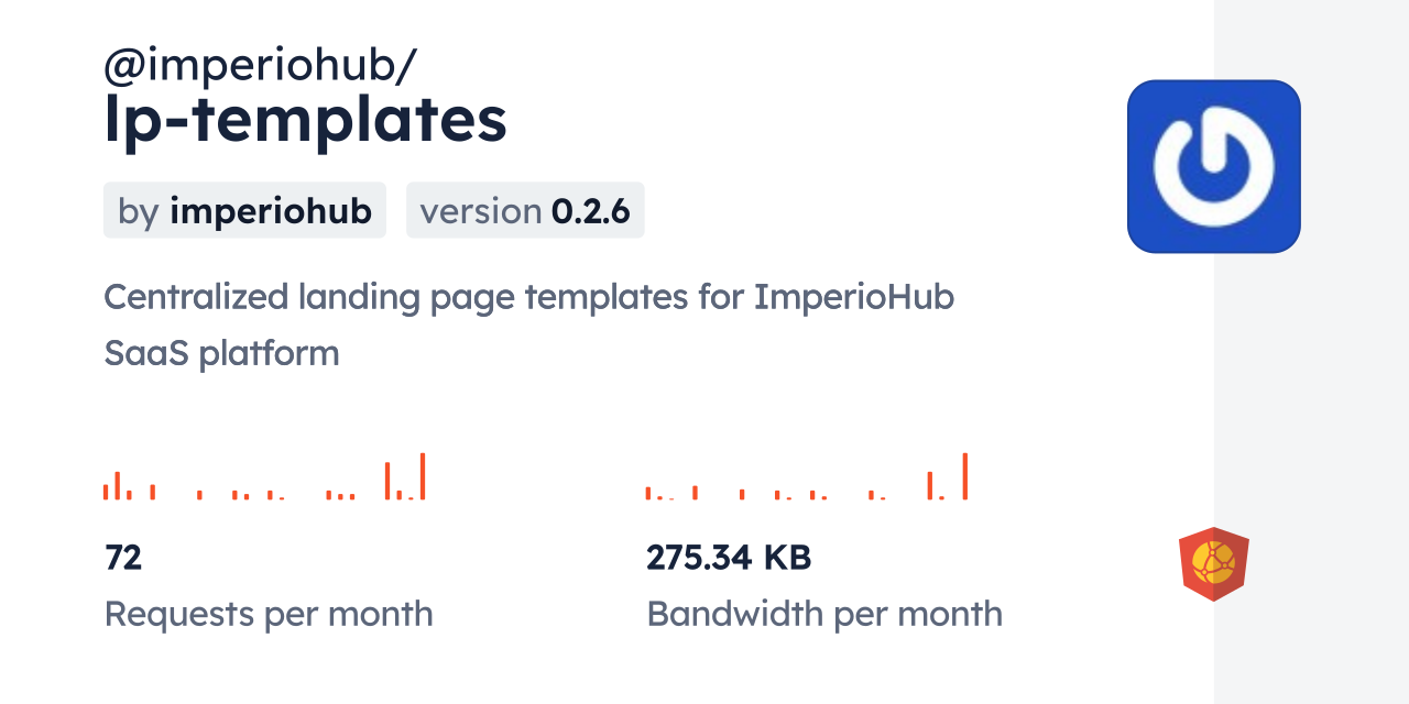 @imperiohub/lp-templates CDN by jsDelivr - A CDN for npm and GitHub