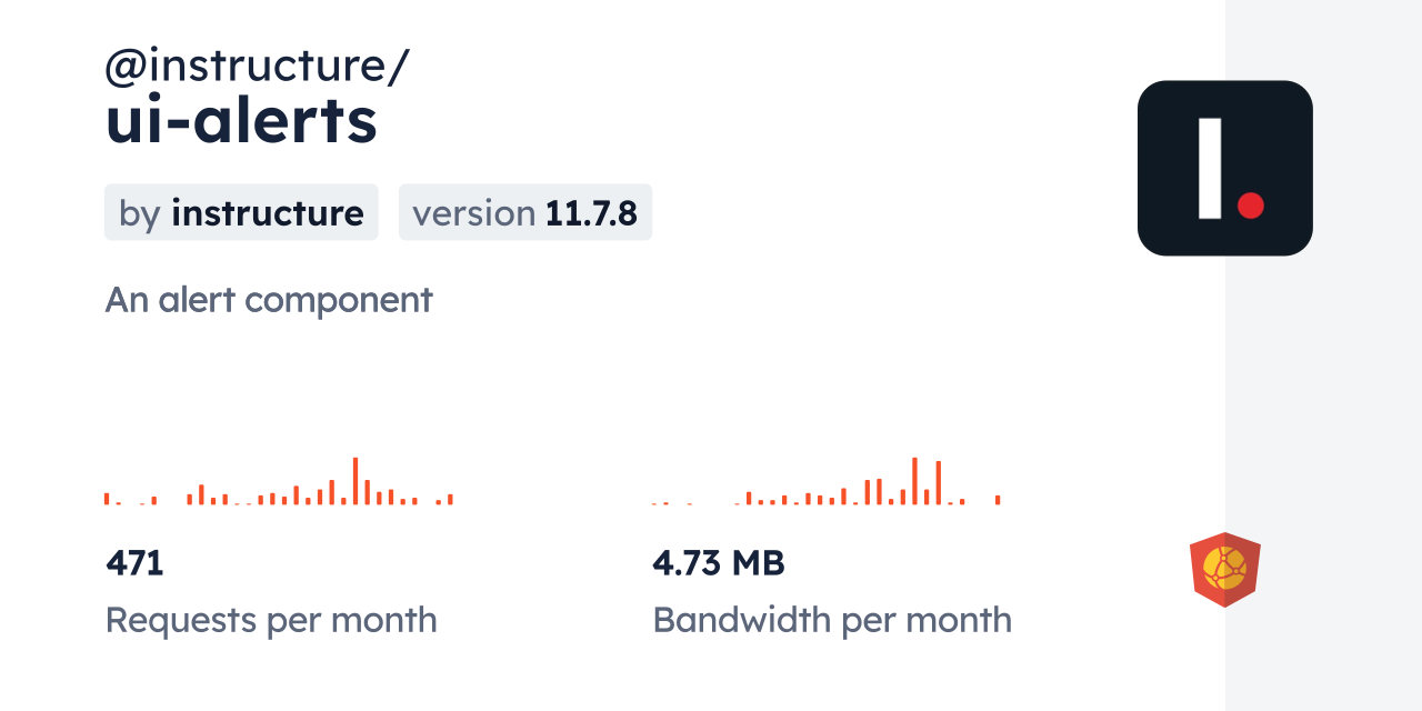 @instructure/ui-alerts CDN by jsDelivr - A CDN for npm and GitHub