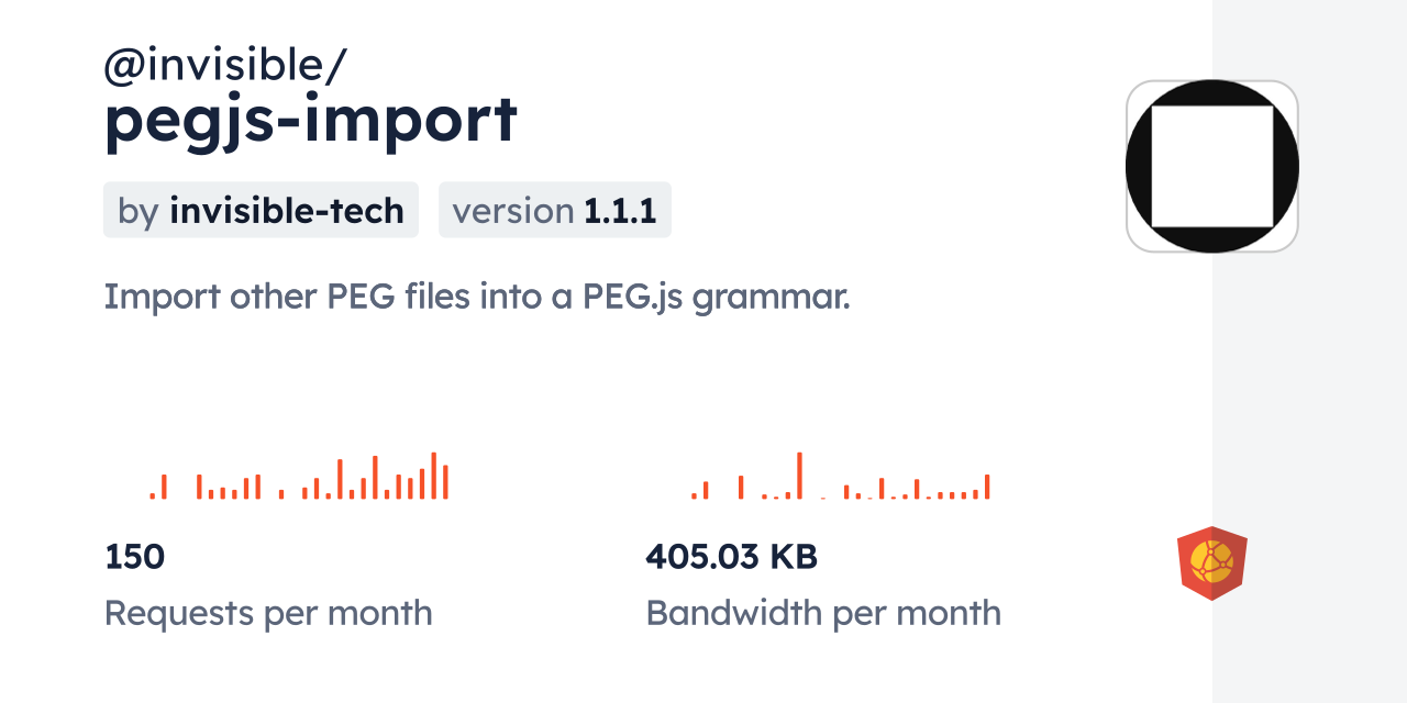 @invisible/pegjs-import CDN by jsDelivr - A CDN for npm and GitHub