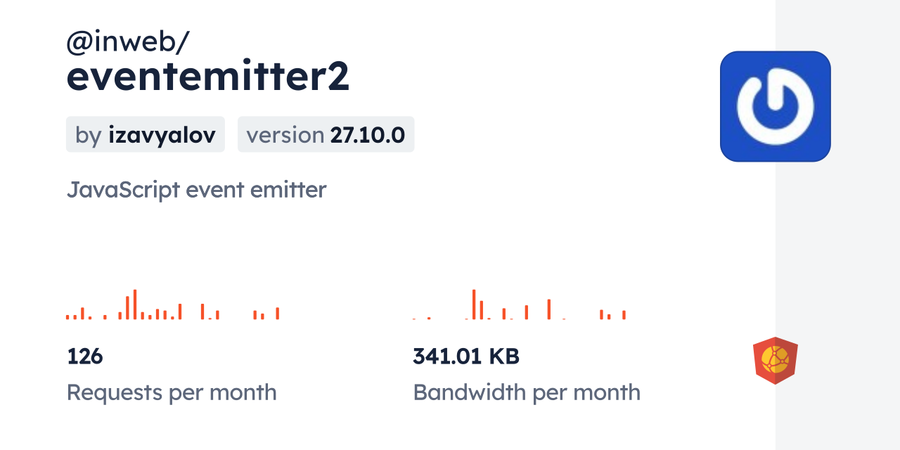 @inweb/eventemitter2 CDN by jsDelivr - A CDN for npm and GitHub