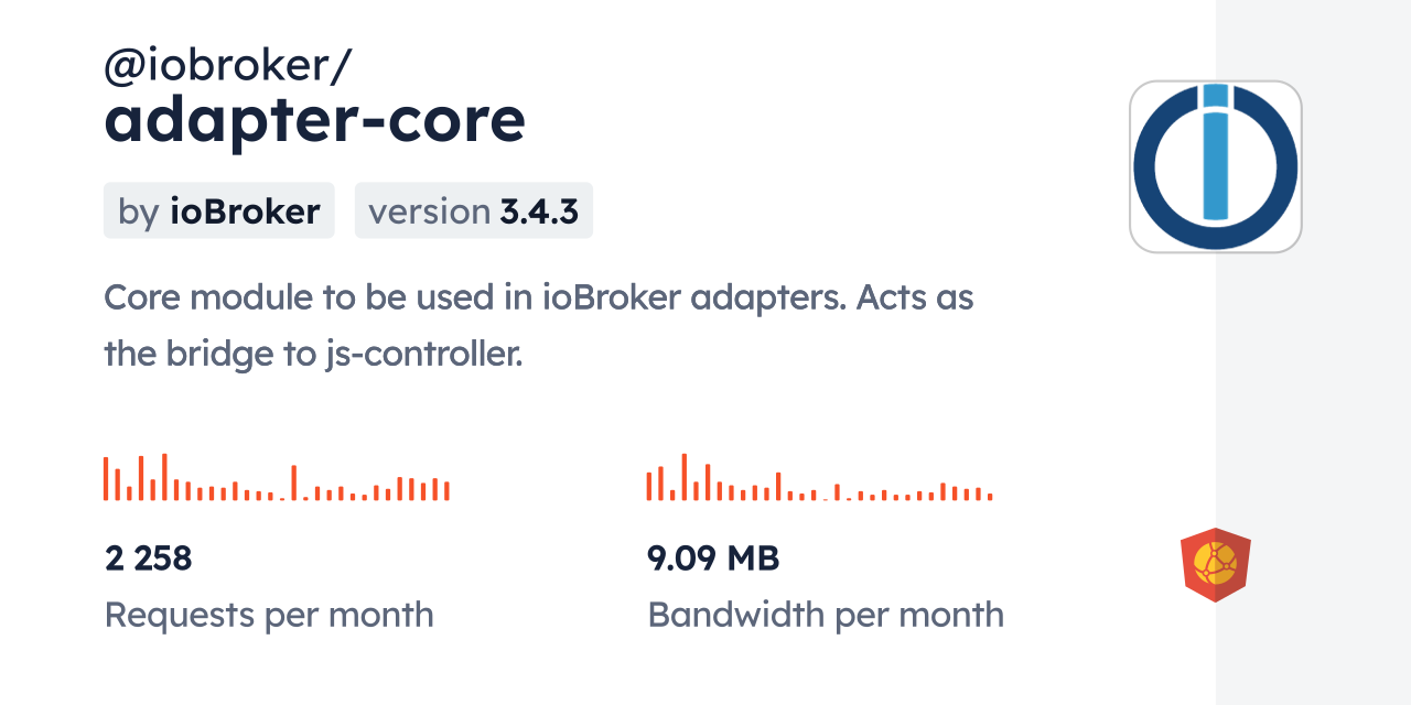 @iobroker/adapter-core CDN by jsDelivr - A CDN for npm and GitHub
