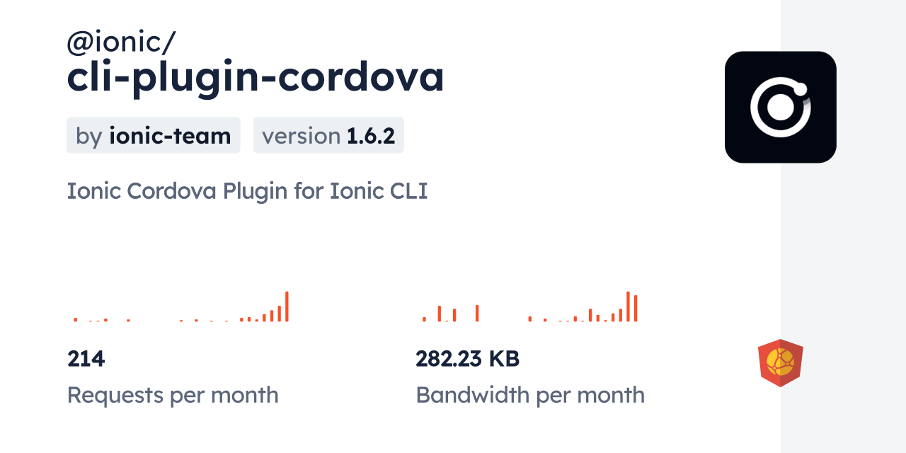 @ionic/cli-plugin-cordova CDN by jsDelivr - A CDN for npm and GitHub