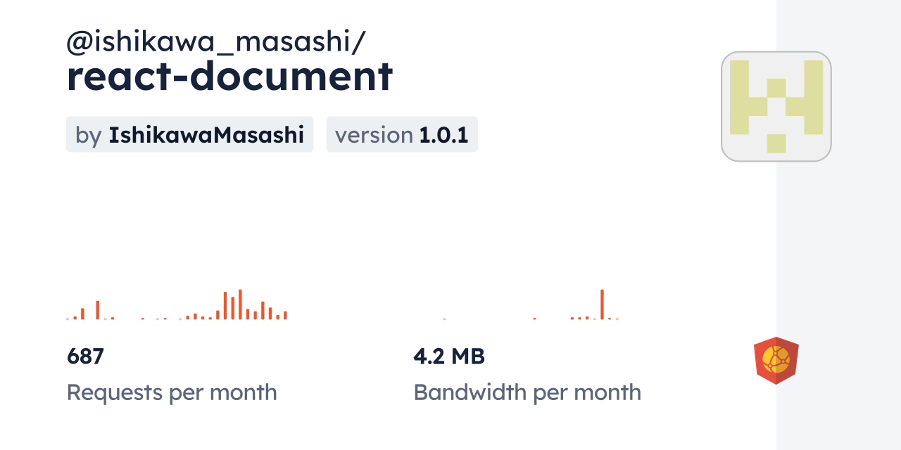 @ishikawa_masashi/react-document CDN by jsDelivr - A CDN for npm and GitHub