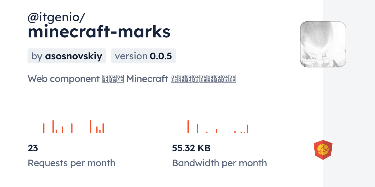 @itgenio/minecraft-marks CDN by jsDelivr - A CDN for npm and GitHub