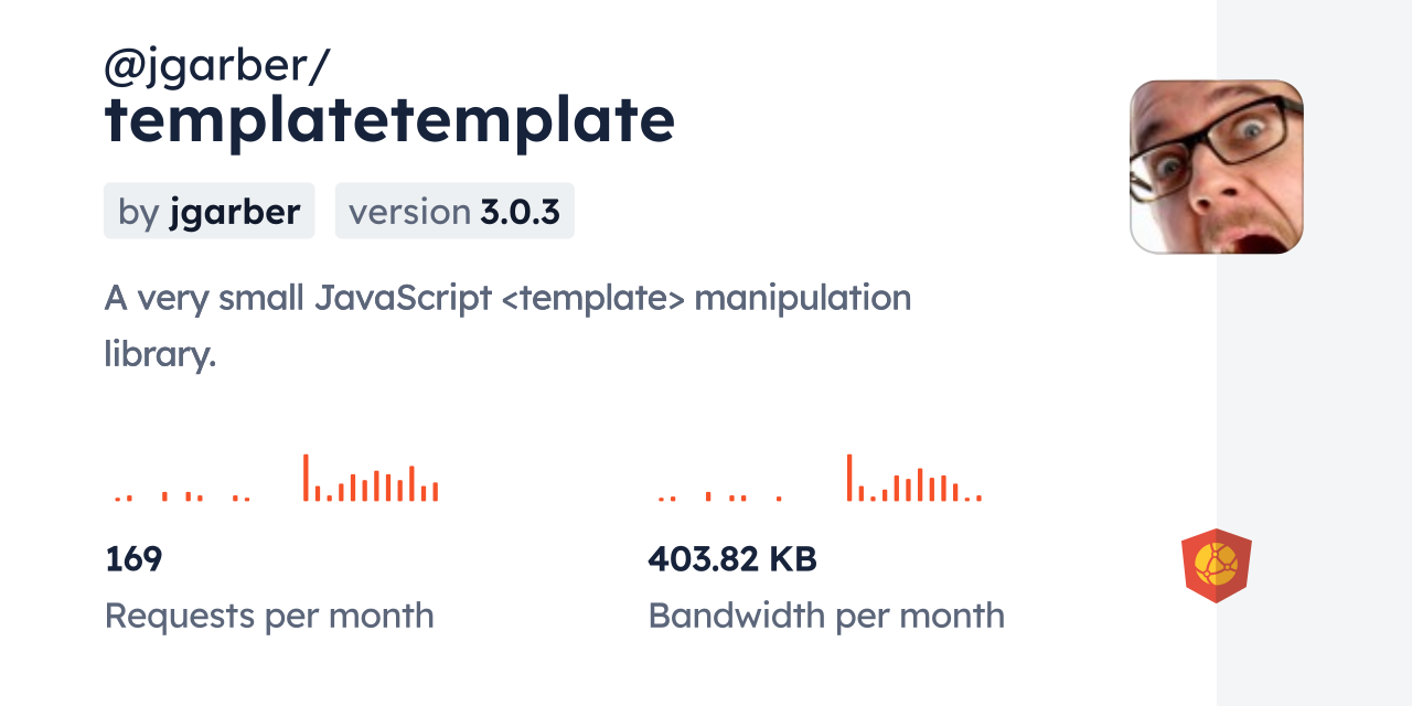 @jgarber/templatetemplate CDN by jsDelivr - A CDN for npm and GitHub