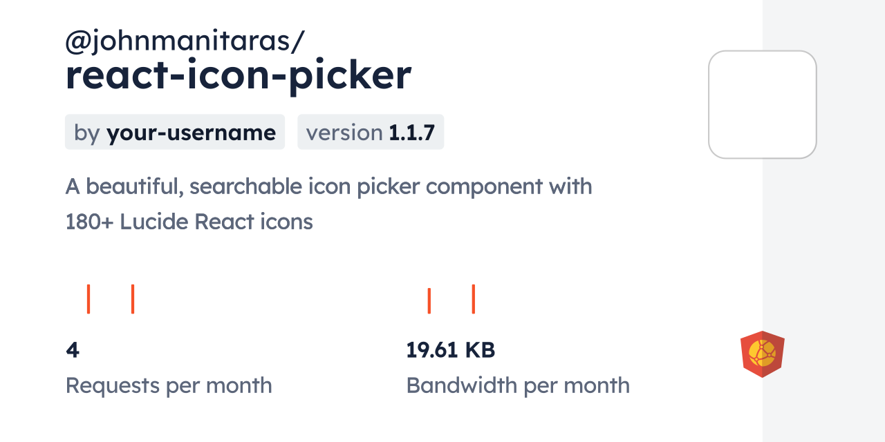 @johnmanitaras/react-icon-picker CDN by jsDelivr - A CDN for npm and GitHub